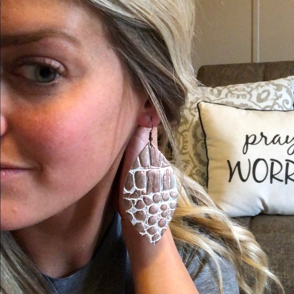 Leather Earrings